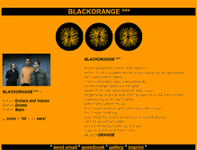 Tablet Screenshot of black-orange.org